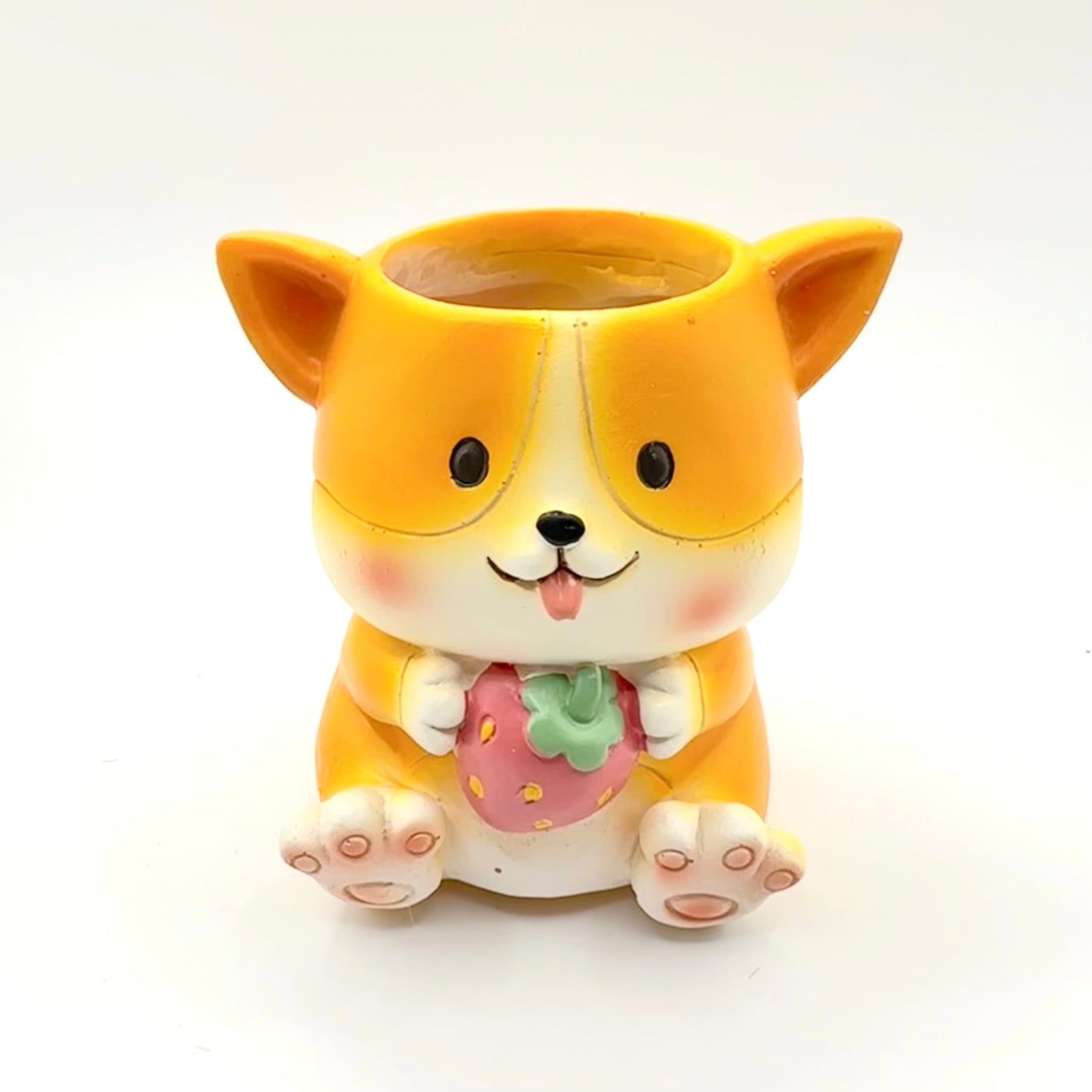 Corgi Berry Planter Flower Pot