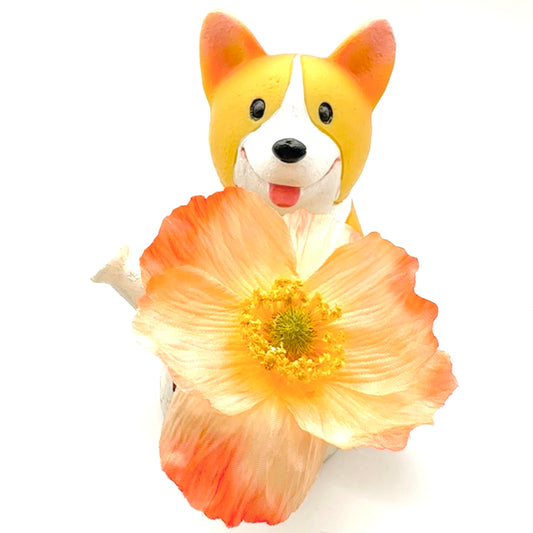 Corgi Watering Flower Pot Planter